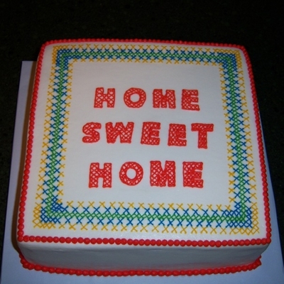 Cross-Stitch Cake