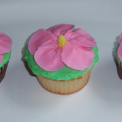 Hibiscus Cupcakes