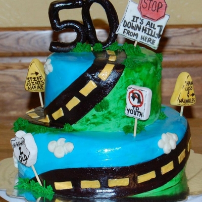 50Th Birthday Cake