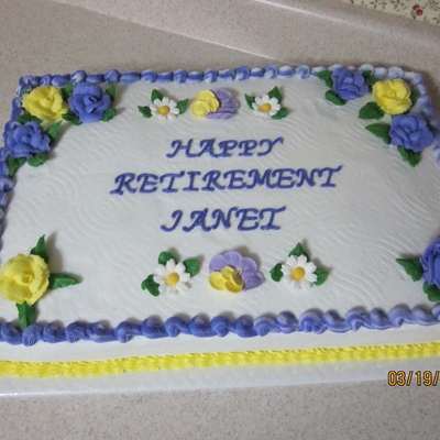 Retirement Cake