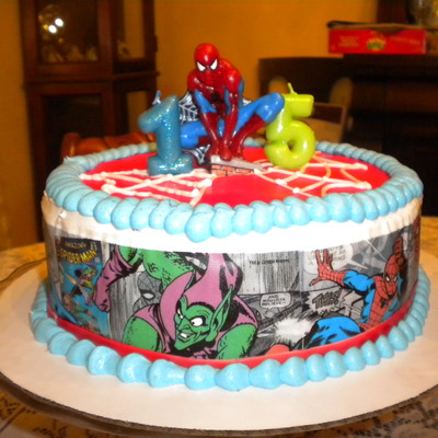 Spiderman Cake