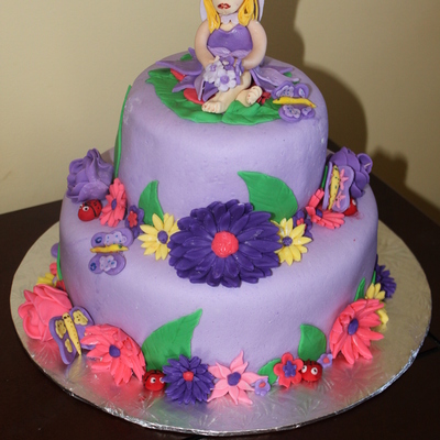 Purple Glower Garden