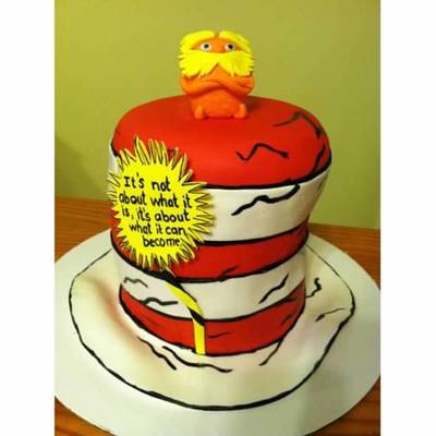Dr. Suess Cake