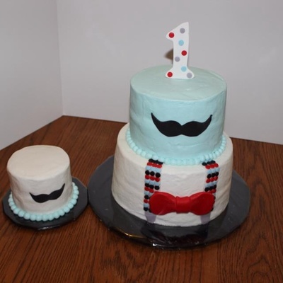 Mustache First Birthday