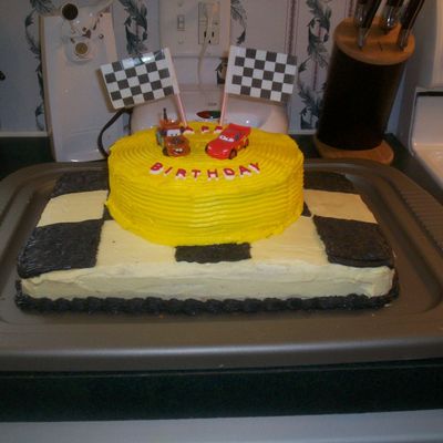 Cars Birthday Cake