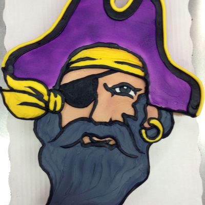 Pirate Cupcake Cake Buttercream