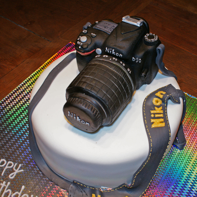 Nikon Camera Cake