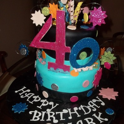 These Decorations Were Made The Same As The 40Th Posterglitter