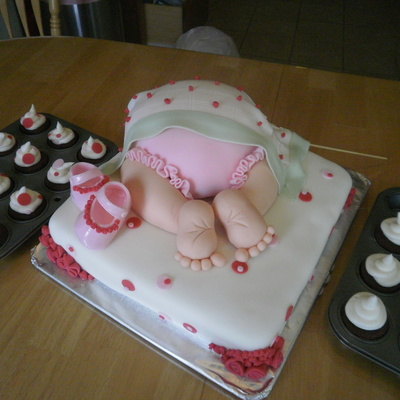 My First Baby Rump Cake