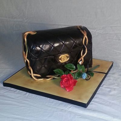 Chanel Purse Cake