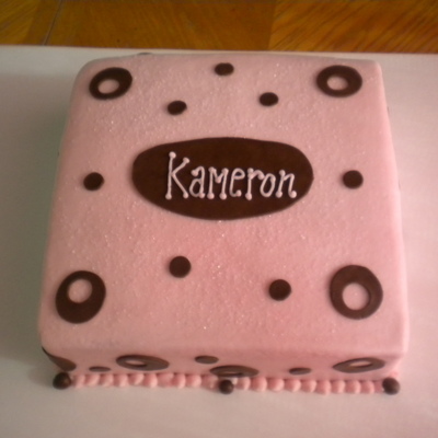 Buttercream With Fondant Accents