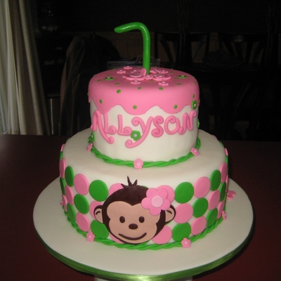 Mod Monkey Cake