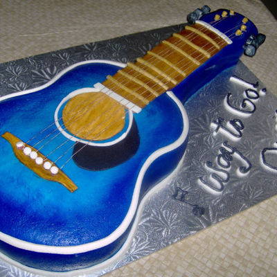 Guitar Cake