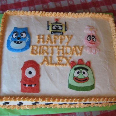Yo Gabba Gabba Cake!