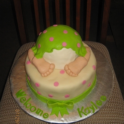 My Niece's Baby Shower Cake