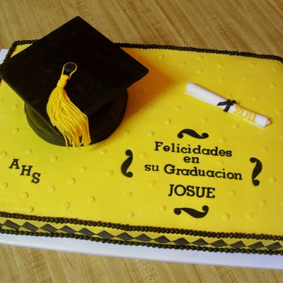 High School Graduation Cake