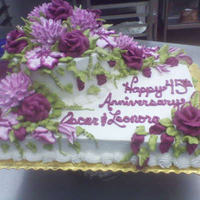 Assorted Burgundy Flowers