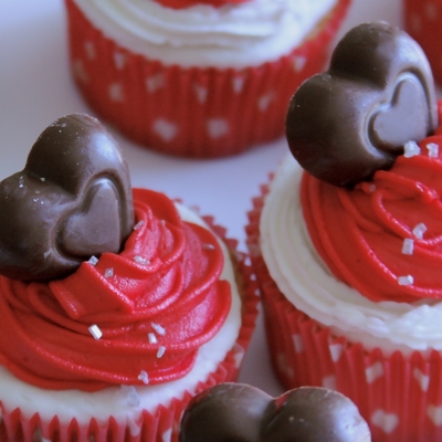 Heart Cupcakes