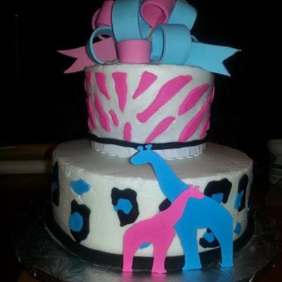 Baby Reveal Cake