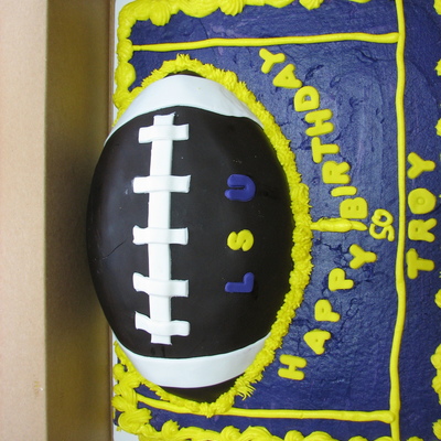 Lsu Birthday Cake