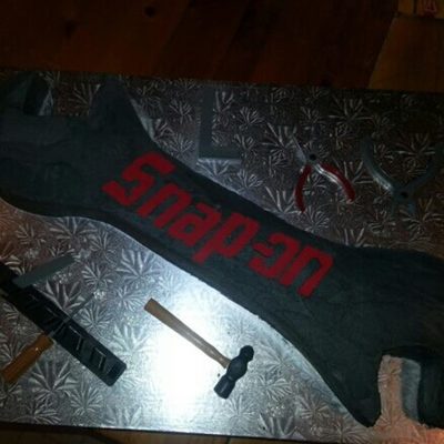 This Is A Snap On Wrench That I Carved For My Son In Law The Lettering Is Fondant