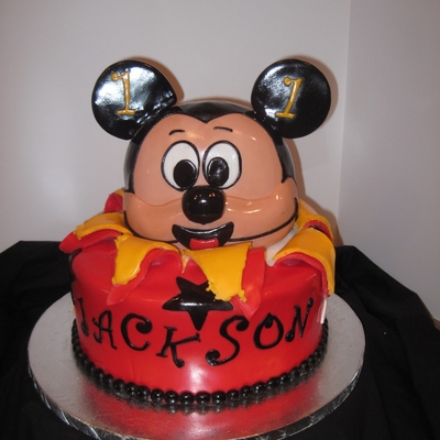 Mickey Mouse B-Day Cake