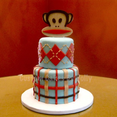 Paul Frank - Julius The Monkey Themed Cake