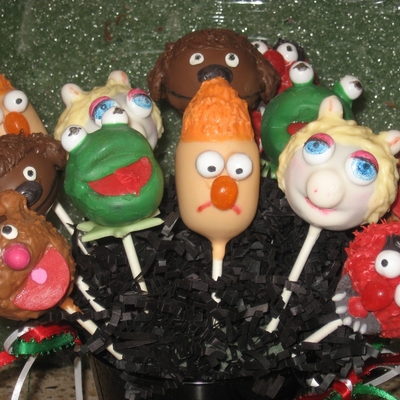 Muppet Cake Pops