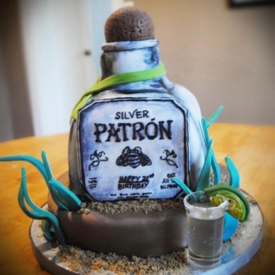Patron Silver Cake