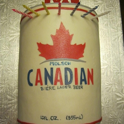 Beer Birthday Cake