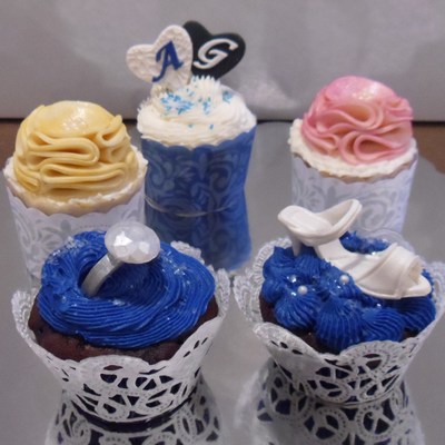 Bridal Shower Cupcakes