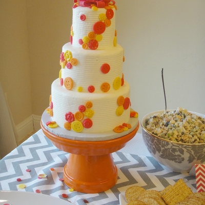 Cute As A Button Girl