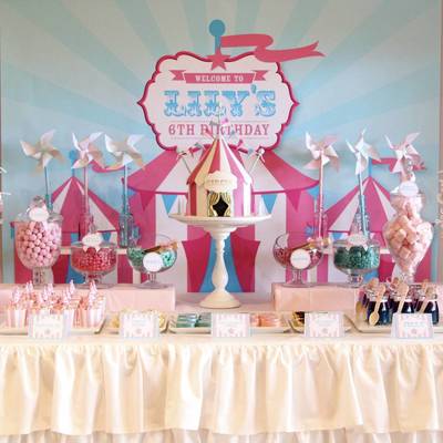 Carnival Cake Decorating Photos