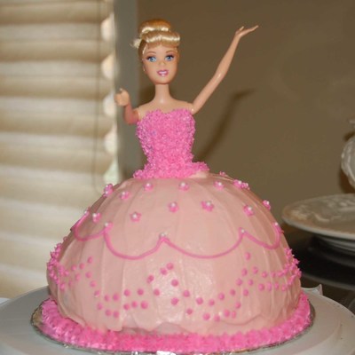 Barbie Doll Cake