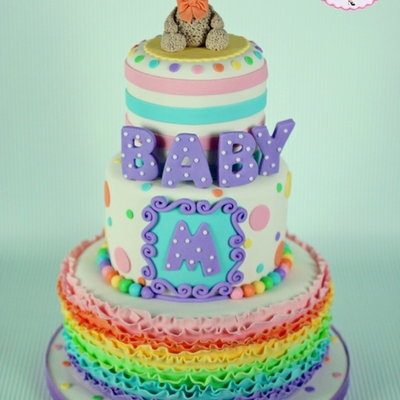 Gender Reveal Cake