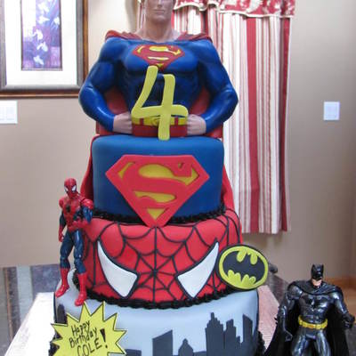 Super Hero Cake