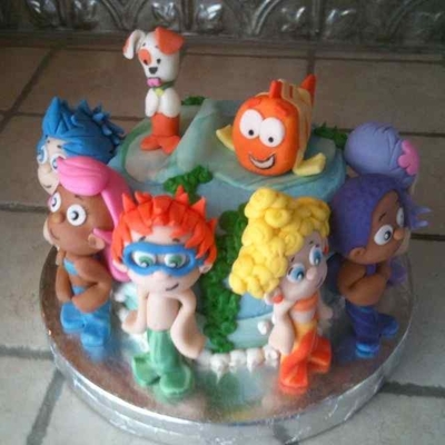 Bubble Guppy Birthday Cake