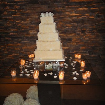 Square Weeding Cake