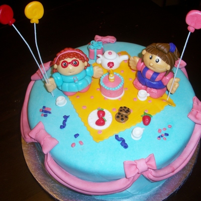 Little People Birthday Cake