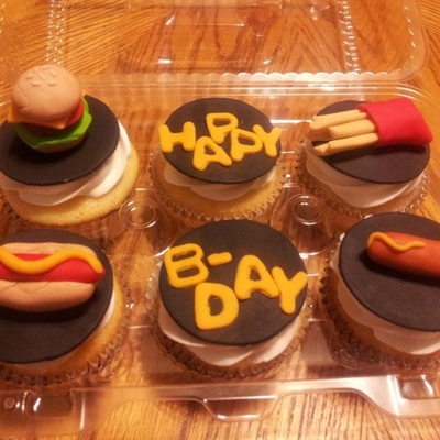 Junk Food Cupcakes