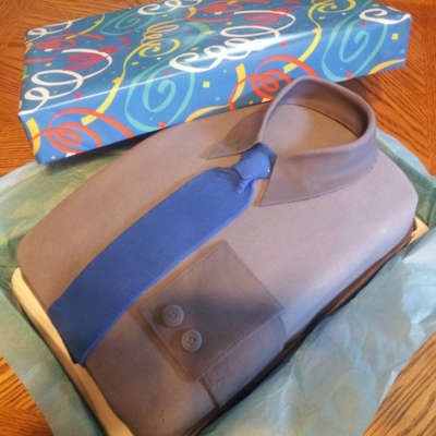Shirt And Tie Cake