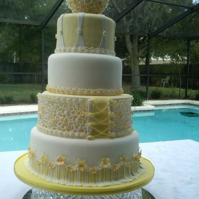 My Moms Wedding Cake