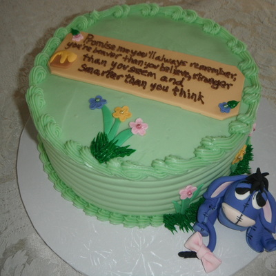 Baby Shower Cake With Eeyore