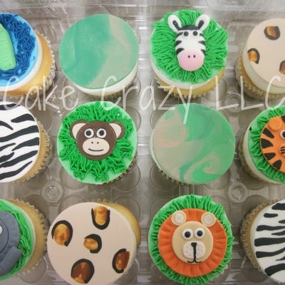 Jungle Cupcakes