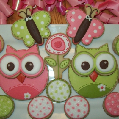 Owl Cookies Cake Decorating Photos