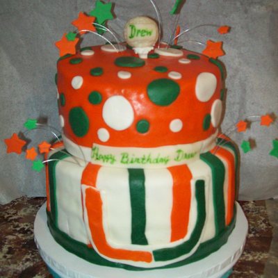 Birthday Cake-Miami Hurricanes, Golf