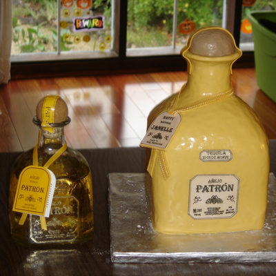 Patron Birthday Cake