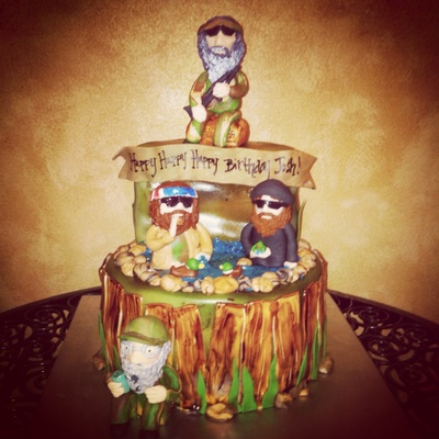 Duck Dynasty Cake 100 Edible