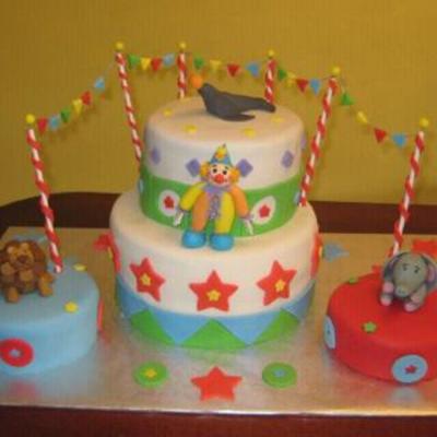 Circus Birthday Cakes