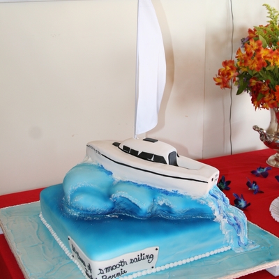 Sailboat Cake